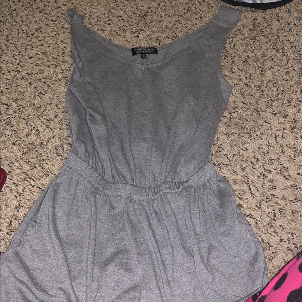Grey romper!